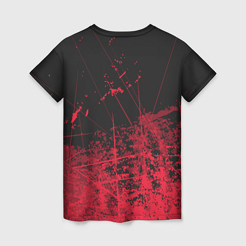 Женская футболка Lethal Company: Red Trail / 3D-принт – фото 2