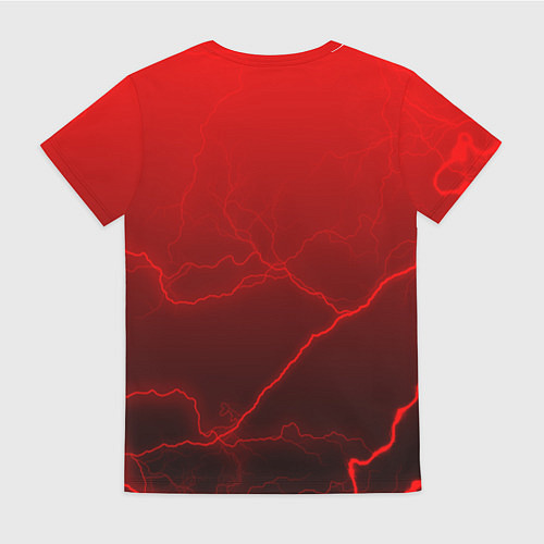 Женская футболка Silent Hill storm abstraction / 3D-принт – фото 2