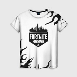 Футболка женская Epic games fortnite fire, цвет: 3D-принт