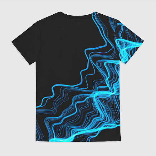 Женская футболка Nazareth sound wave / 3D-принт – фото 2