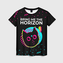 Футболка женская Bring Me the Horizon - rock star cat, цвет: 3D-принт