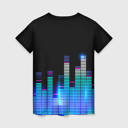 Женская футболка Judas Priest эквалайзер / 3D-принт – фото 2