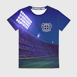 Женская футболка Bayer 04 ночное поле