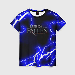 Женская футболка Lord of the fallen steel storm