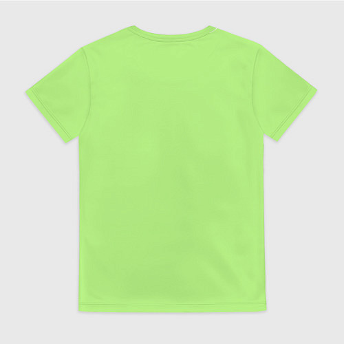 Женская футболка Я здесь - девочка / 3D-принт – фото 2