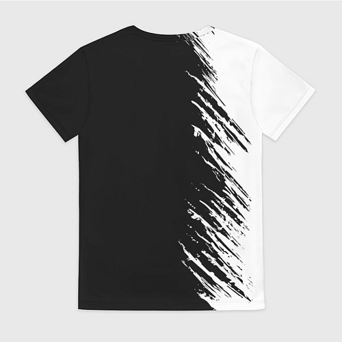 Женская футболка Ведьмачьи знаки с подтеками / 3D-принт – фото 2