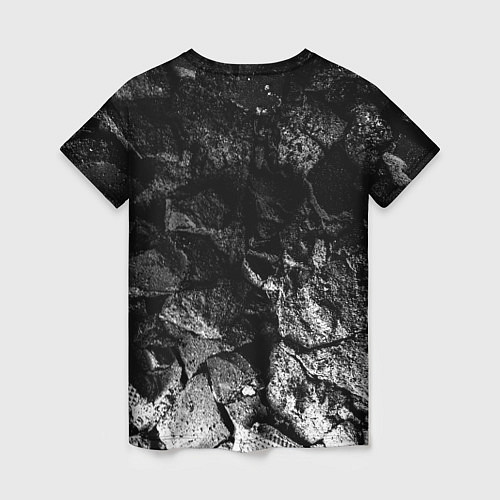 Женская футболка The Cure black graphite / 3D-принт – фото 2