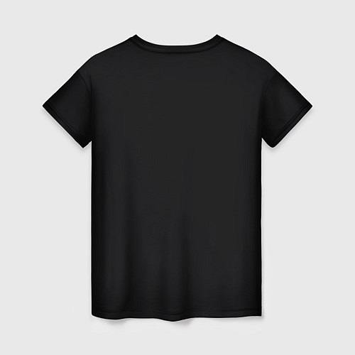 Женская футболка Глаз черной пантеры на черном фоне / 3D-принт – фото 2