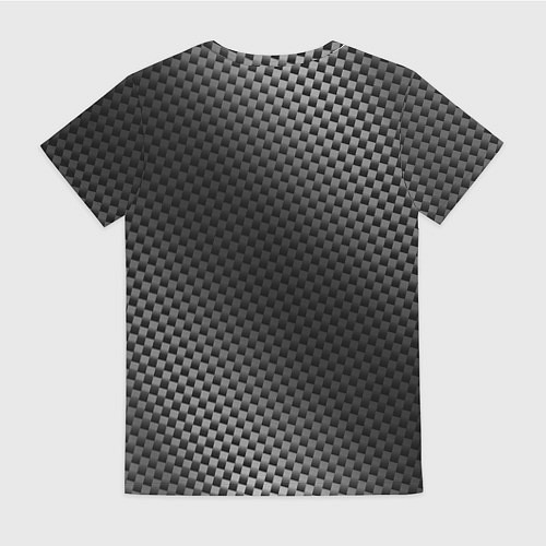 Женская футболка Skoda sport carbon / 3D-принт – фото 2