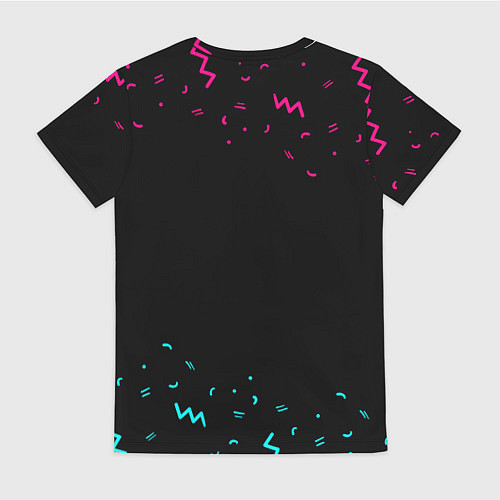 Женская футболка Avril Lavigne - rock star cat / 3D-принт – фото 2