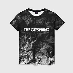 Женская футболка The Offspring black graphite