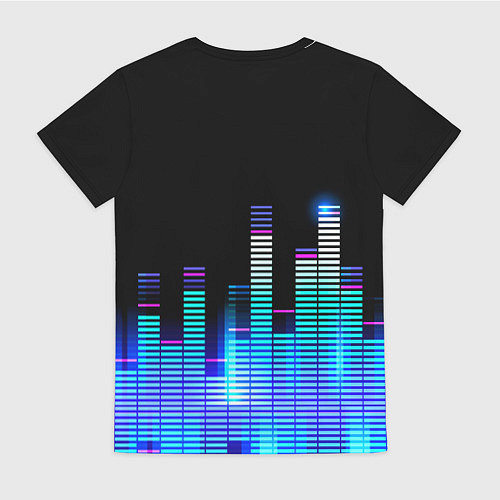 Женская футболка OneRepublic эквалайзер / 3D-принт – фото 2