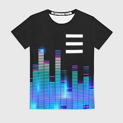 Футболка женская OneRepublic эквалайзер, цвет: 3D-принт