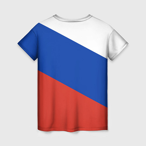 Женская футболка Россия - на страже / 3D-принт – фото 2
