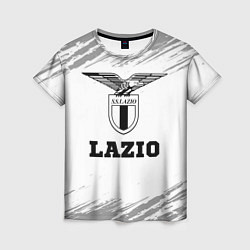 Футболка женская Lazio sport на светлом фоне, цвет: 3D-принт