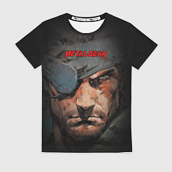 Женская футболка Metal gear Venom Snake