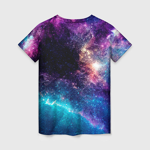 Женская футболка Counter Strike space game / 3D-принт – фото 2