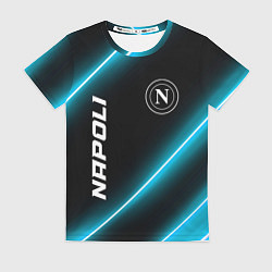 Футболка женская Napoli неоновые лампы, цвет: 3D-принт