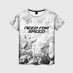 Футболка женская Need for Speed white graphite, цвет: 3D-принт