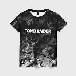 Футболка женская Tomb Raider black graphite, цвет: 3D-принт