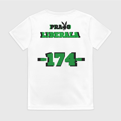 Женская футболка Право либерала / 3D-принт – фото 2