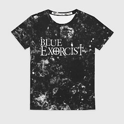 Женская футболка Blue Exorcist black ice