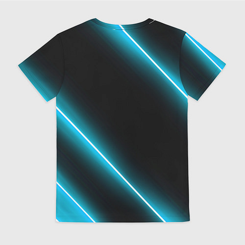 Женская футболка Counter Strike неоновые лампы / 3D-принт – фото 2