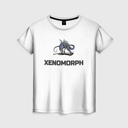 Футболка женская Чужой xenomorph, цвет: 3D-принт