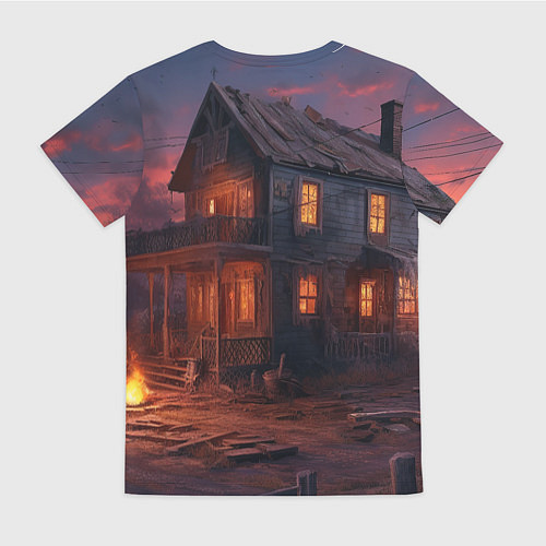 Женская футболка PUBG девушка в игре / 3D-принт – фото 2