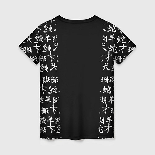 Женская футболка Samurai japan steel / 3D-принт – фото 2
