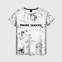 Футболка женская Imagine Dragons dirty ice, цвет: 3D-принт