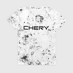 Футболка женская Chery dirty ice, цвет: 3D-принт