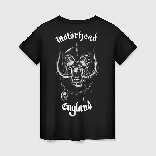 Женская футболка Motorhead - Ian Kilmister whiskey / 3D-принт – фото 2