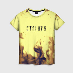 Футболка женская Stalker fire retro, цвет: 3D-принт