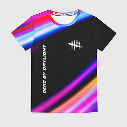 Футболка женская Dead by Daylight speed game lights, цвет: 3D-принт