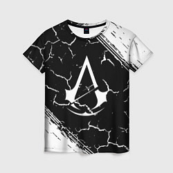 Женская футболка Кредо убийцы блэк