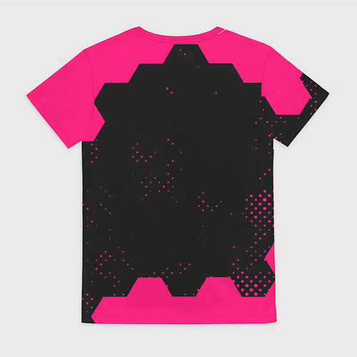 Женская футболка Among us hexagon true color / 3D-принт – фото 2