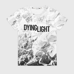 Женская футболка Dying Light white graphite
