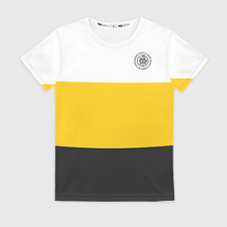 Футболка женская За веру царя и святую триединую Русь КЦК на узорно, цвет: 3D-принт