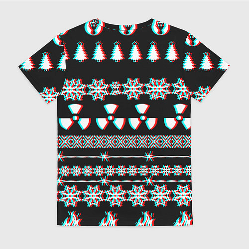 Женская футболка Stalker glitch game / 3D-принт – фото 2