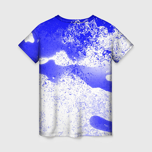 Женская футболка Alan wake всплеск красок / 3D-принт – фото 2