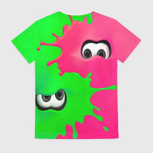 Женская футболка Глаза монстров / 3D-принт – фото 2