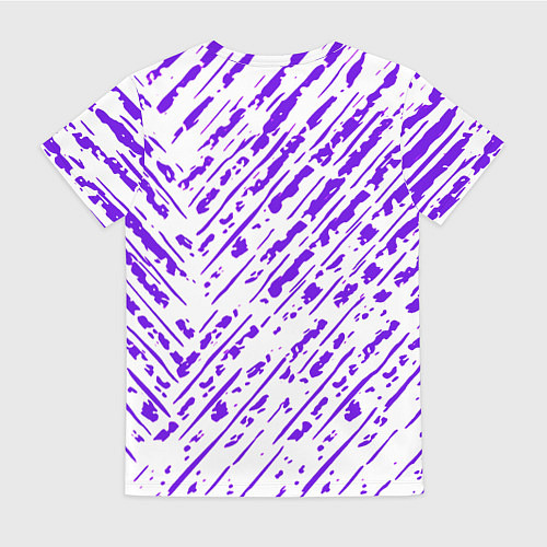 Женская футболка Doom neon retro / 3D-принт – фото 2