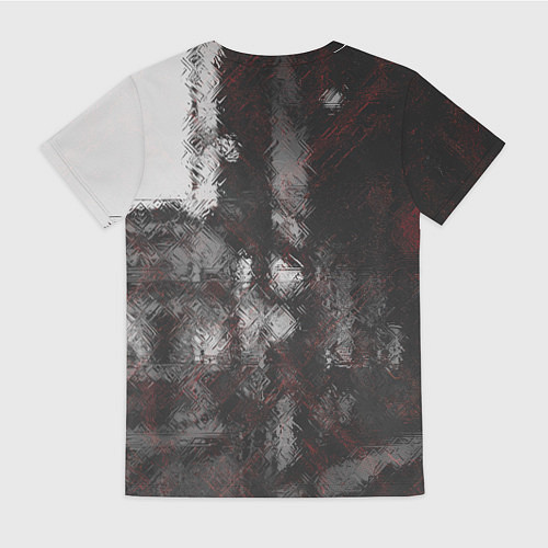 Женская футболка Татуированная брюнетка / 3D-принт – фото 2