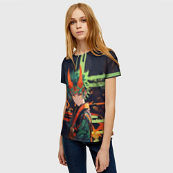 Футболка женская Юный Они, цвет: 3D-принт — фото 2