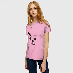 Футболка женская BT21 Cooky, цвет: 3D-принт — фото 2