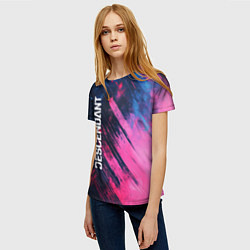 Футболка женская The First Descendant - Texture, цвет: 3D-принт — фото 2
