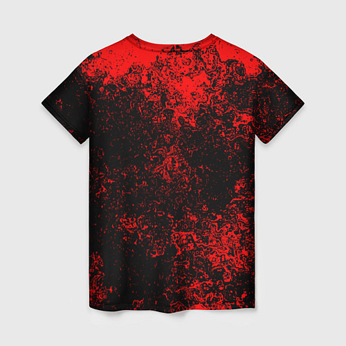 Женская футболка Quake кровь / 3D-принт – фото 2