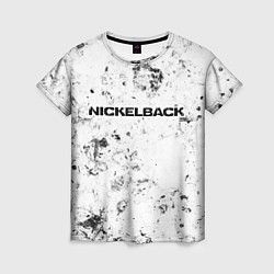 Женская футболка Nickelback dirty ice