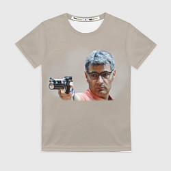 Женская футболка Стрелок Юсуф Дикеч на Олимпиаде во франции